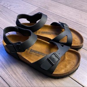 Birkenstock Germany Black Sandals Size 38